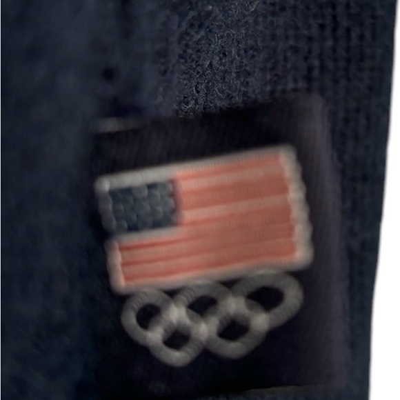 Navy Blue authentic Team USA Olympic skull beanie hat - Picture 4 of 7